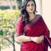 ইন্ডিয়ান বিচিত্রা সিল্কের প্রিমিয়াম এমব্রয়ডারি করা শাড়ি