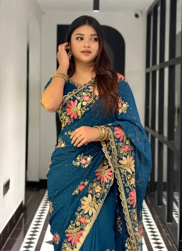 ✨ এক্সক্লুসিভ পার্টি শাড়ি