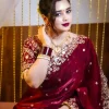 অরিজিনাল ইন্ডিয়ান জিমি চু সিল্ক পার্টি শাড়ি