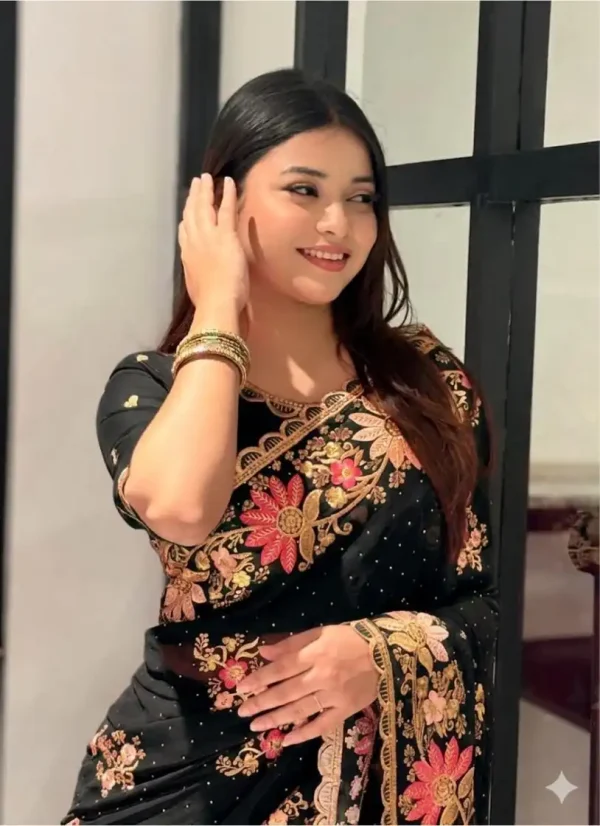✨ এক্সক্লুসিভ পার্টি শাড়ি